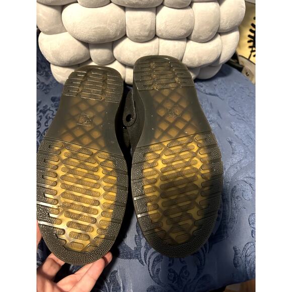 Dr Martens Black Suede Carlson Mules Size 9/EU 41 - Picture 4 of 5